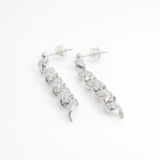 PTダイヤモンドピアス 0.43ct プラチナ ジュエリー アクセサリー G3364