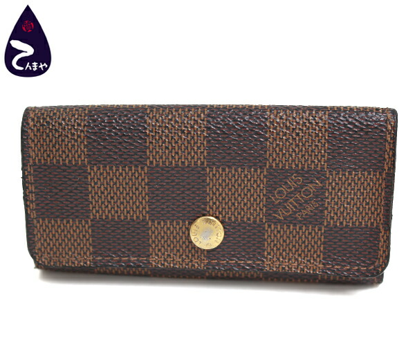 ルイヴィトン ダミエ N62631 ミュルティクレ4 4連　キーケース 美品 楽天市場】【未使用品】LOUIS VUITTON ルイ ヴィトン ダミエ