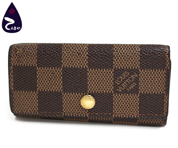 極上美品　ルイヴィトン ダミエ ミュルティクレ 4 4連キーケース 楽天市場】LOUIS VUITTON ルイ ヴィトン エピ ミュルティクレ4 4