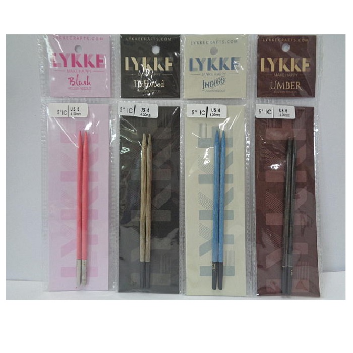楽天市場】LYKKE 5インチ付け替え用OP針各4色（10.00mm用） : 毛糸 