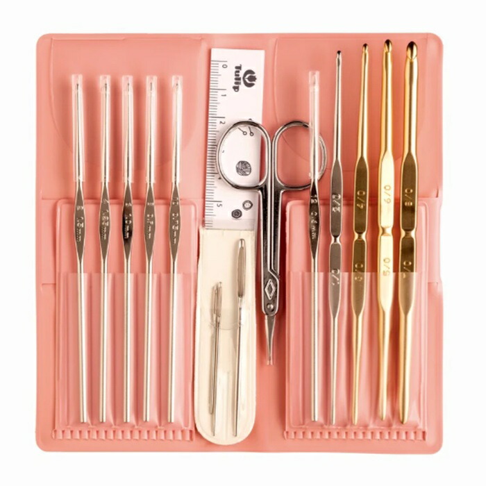 楽天市場】チューリップ クラシック 2 かぎ針13点セット 【TCK-002