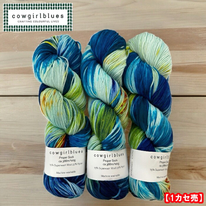 Cowgirlblues（カウガールブルース）PROPER SOCK マルチ TRACY CHAPMAN【トレイシー・チャップマン】(4本撚り)１カセ