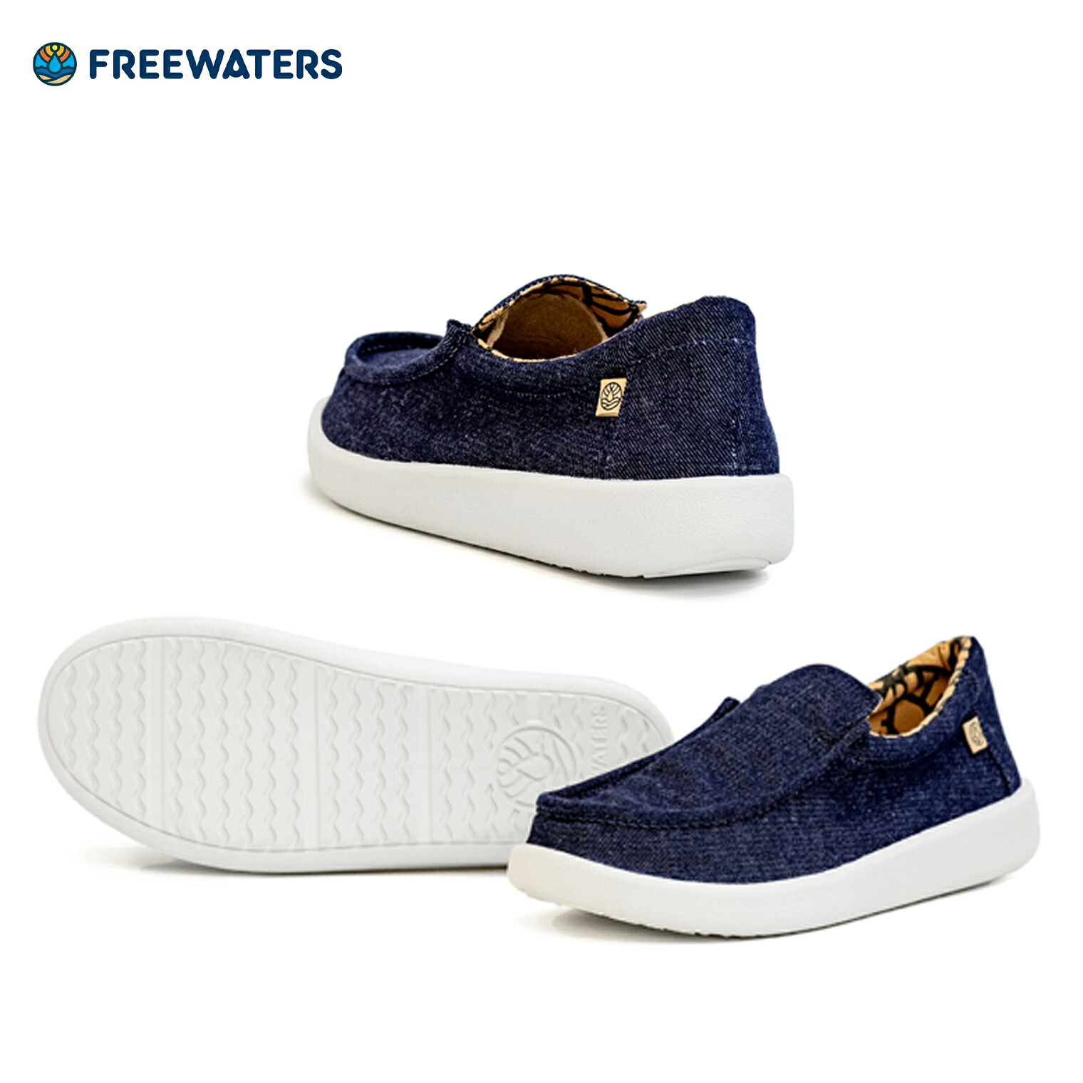 Freewaters Cloud9 Venture - Slip On - Navy｜フリーウォータース クラウドナイン ベンチュラ スリップオン リカバリーシューズ｜千葉一宮ビーチフロントTHE OFFING