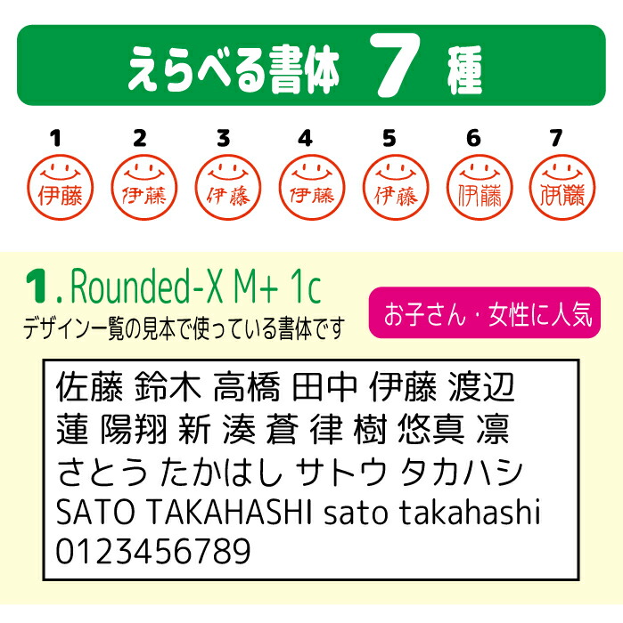 書体について1