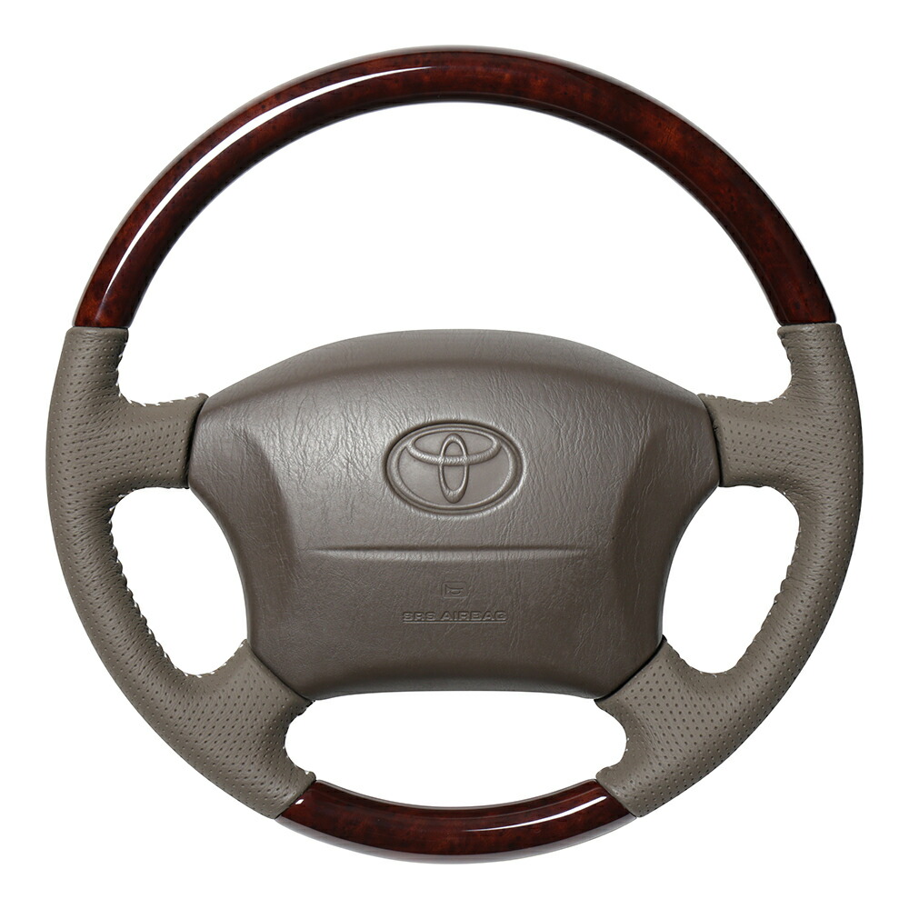 Real レアル ステアリング 地べたクルーザー 100発祥前期 茶色白木 価格引手クォンティティーコスト無料 Tyg Brw Sl Ice Org Br