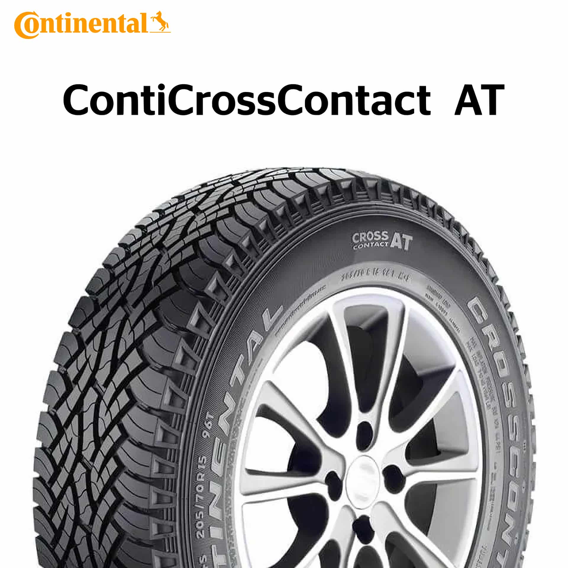 [15日point3倍] 25年製 235/85R16 114/111Q コンチネンタル ContiCrossContact AT （コンチクロスコンタクトAT） CCC 16インチ サマータイヤ 新品