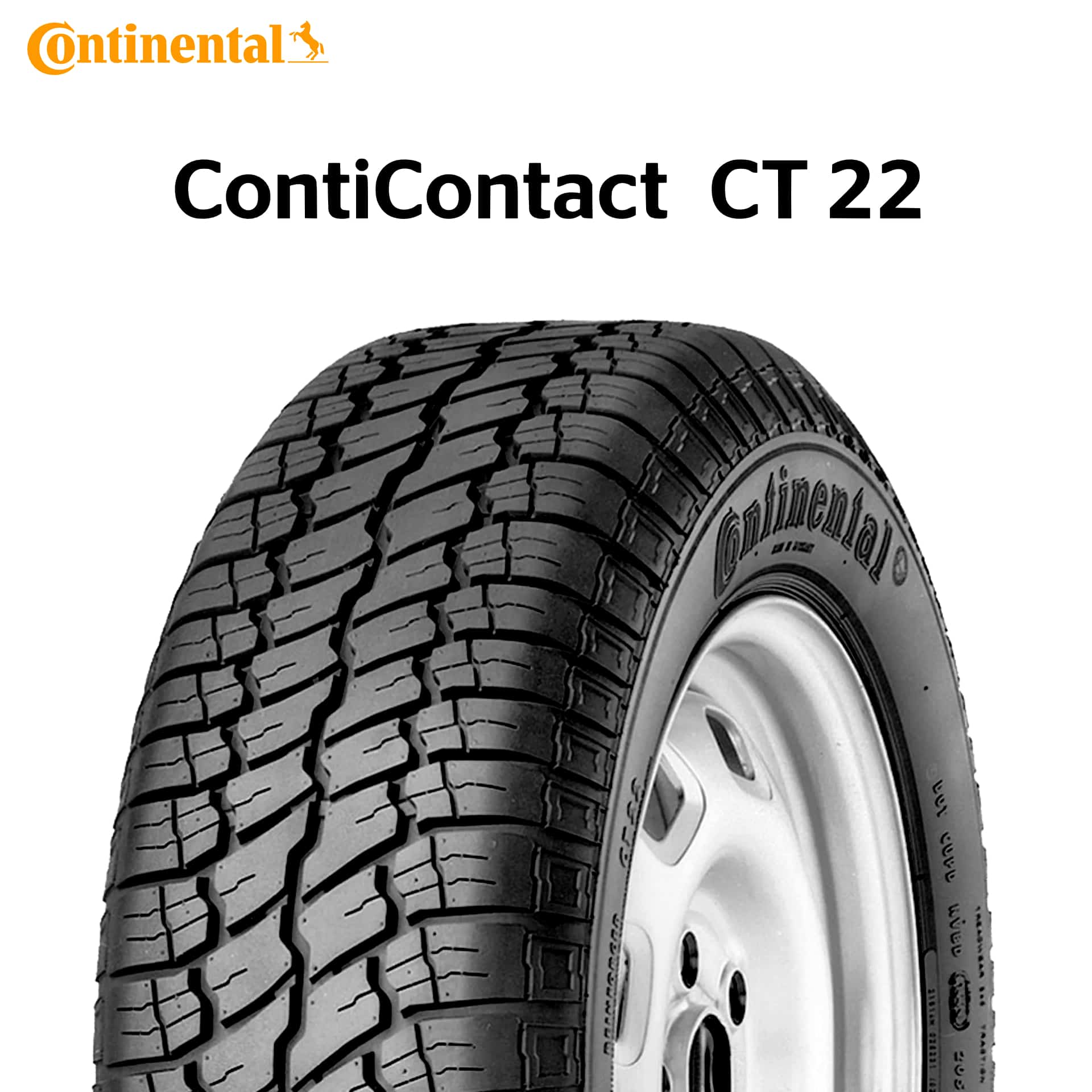 [39shop対象] 25年製 165/80R15 87T コンチネンタル ContiContact CT22 （コンチコンタクトCT22） 15インチ サマータイヤ 新品