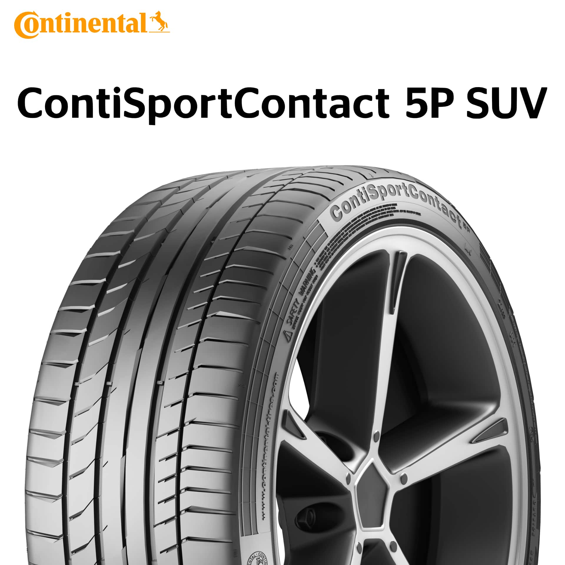 [39shop対象] 24年製 265/40R21 101Y N0 コンチネンタル ContiSportContact 5P SUV（コンチスポーツコンタクト5P SUV） ポルシェ承認タイヤ CSC5P 21インチ 265/40/21 265/40-21 265-40-21 2654021 新品