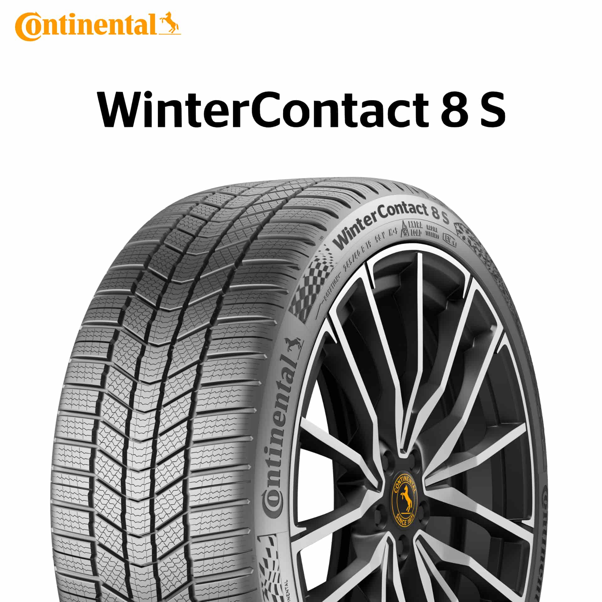 マラソンpointup 25年製 315/30R22 107V XL コンチネンタル WinterContact 8 S EV (ウィンターコンタクト8S EV) WC 22インチ ウィンタータイヤ 新品|tirewheel 店