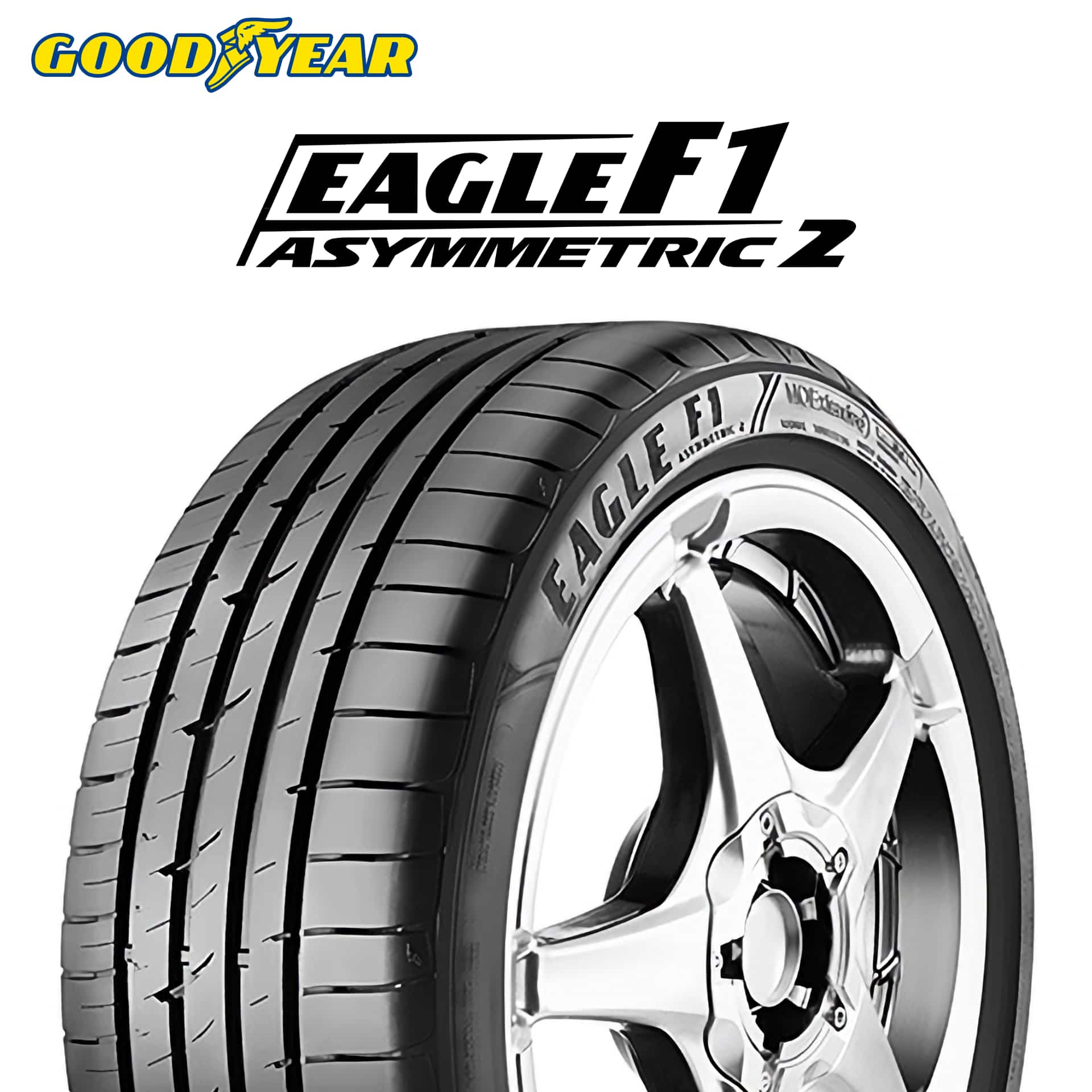 マラソンpointup 25年製 235/35R20 (88Y) N0 グッドイヤー EAGLE F1 ASYMMETRIC 2 （イーグルF1 アシメトリック2） ポルシェ承認タイヤ 20インチ サマータイヤ 新品｜tirewheel 店 29,770円