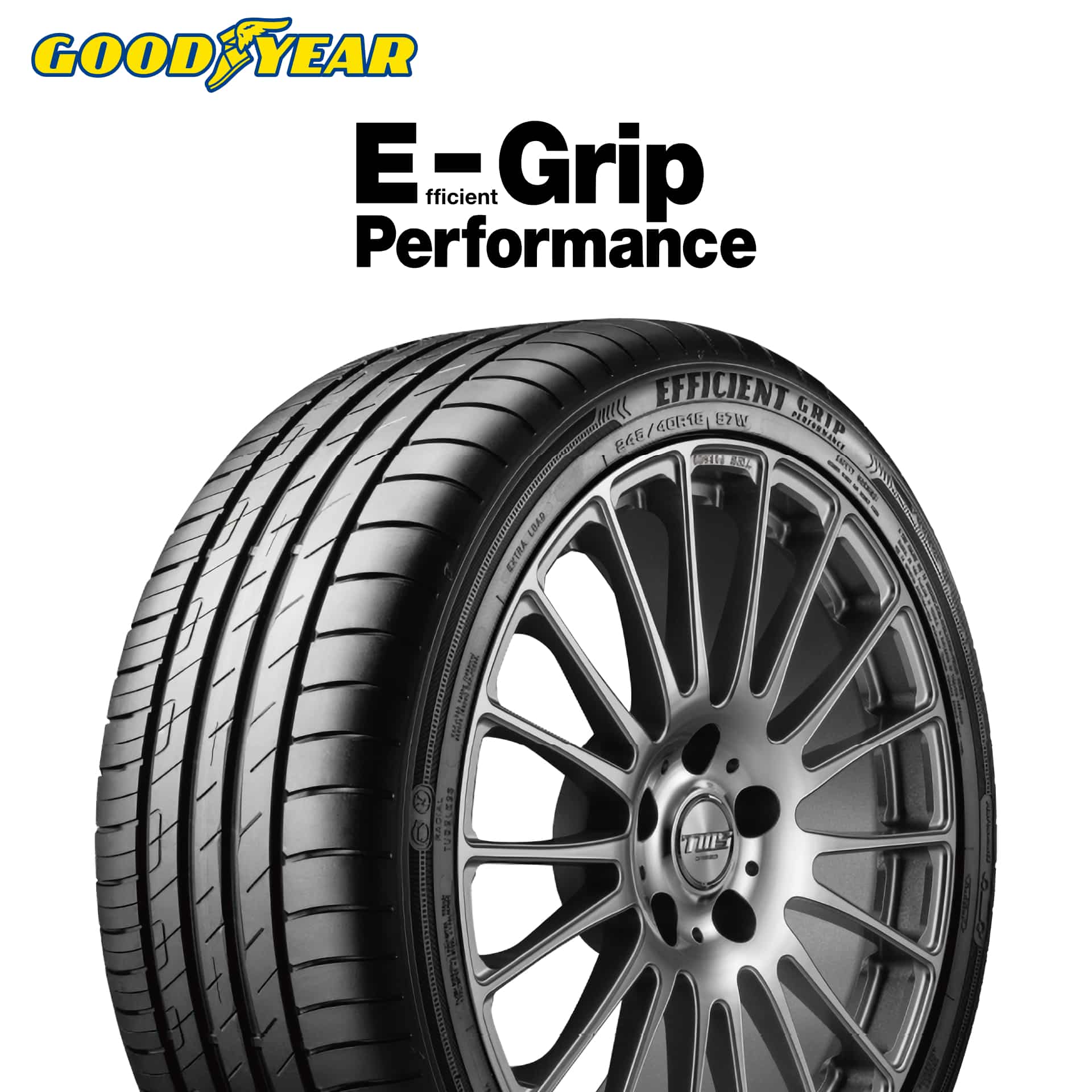 マラソンpointup 24年製 225/55R17 97Y MO グッドイヤー EfficientGrip Performance（エフィシェントグリップ パフォーマンス） メルセデスベンツ承認タイヤ 17インチ 225/55/17 225/55-17 225-55-17 2255517 セール品 新品｜tirewheel 店 13,561円