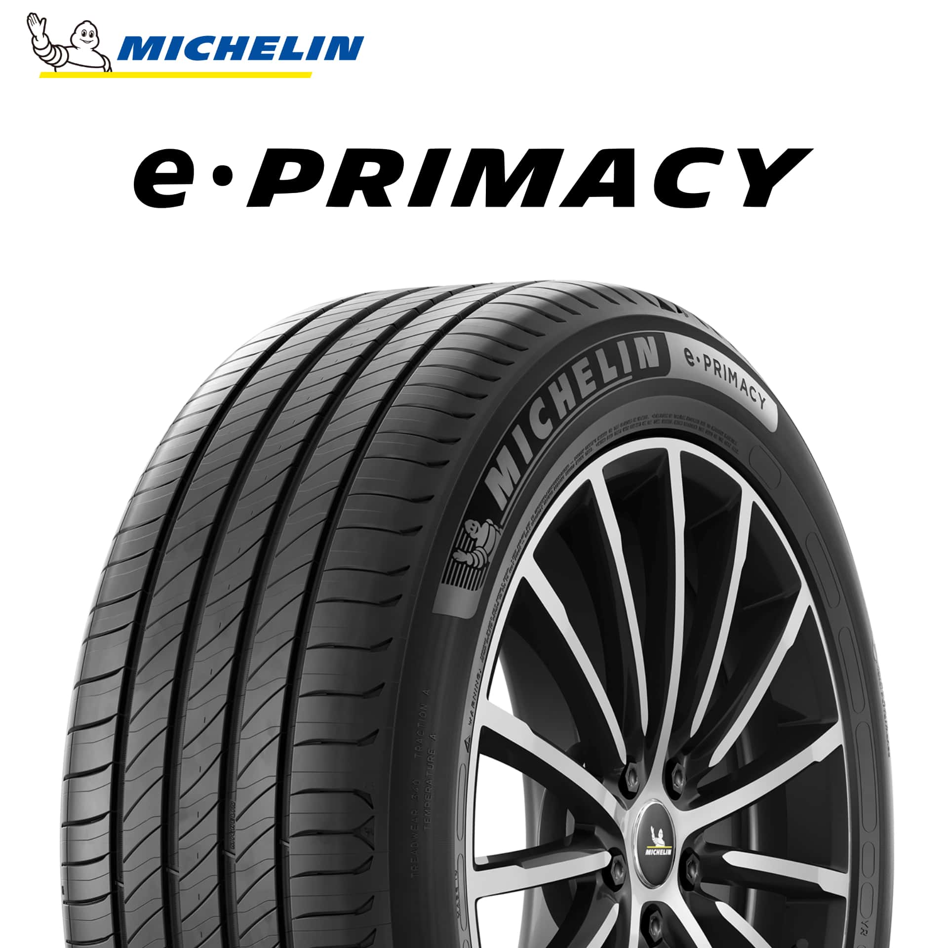 コニタン出品② MICHELIN e.PRIMACY 2023年２本 24年製 225/45R19 92V ミシュラン e・PRIMACY 2 RFID （e