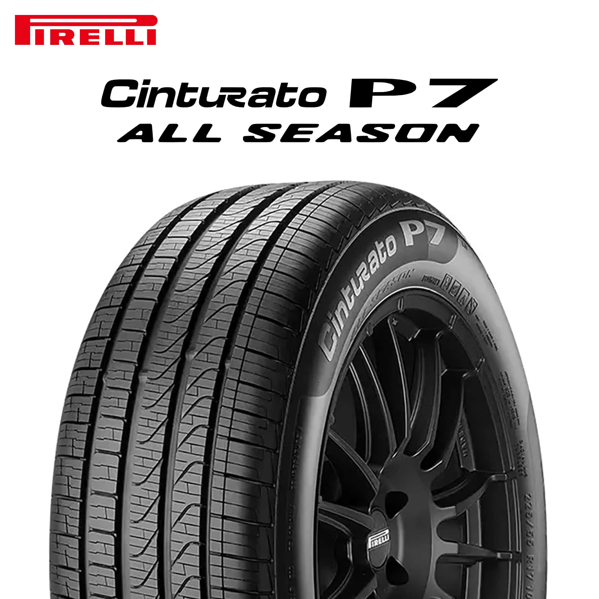 [39shop対象] 24年製 255/40R20 101V XL N0 ピレリ Cinturato P7 ALL SEASON （チントゥラートP7 オールシーズン） ポルシェ承認タイヤ 20インチ オールシーズンタイヤ 新品