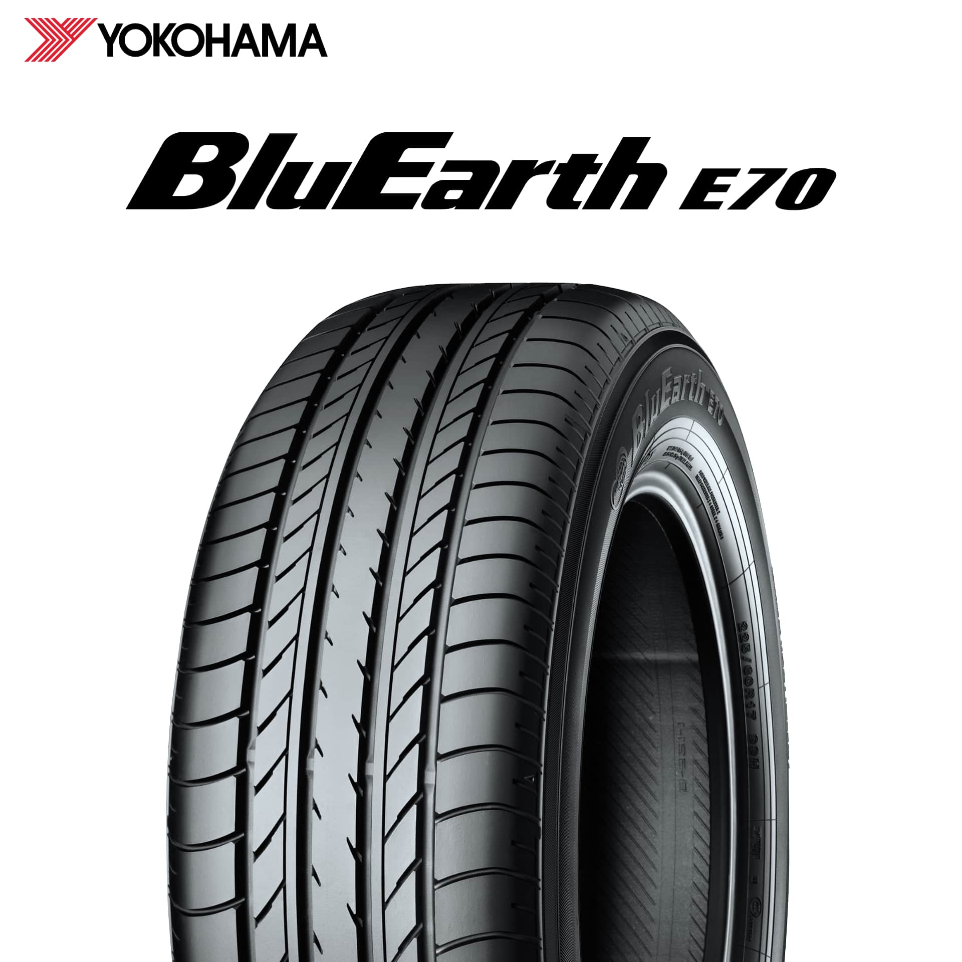 [15日point3倍] 24年製 日本製 225/55R18 98H ヨコハマタイヤ BluEarth E70BZ（ブルーアースE70BZ） 18インチ 225/55/18 225/55-18 225-55-18 2255518 新品