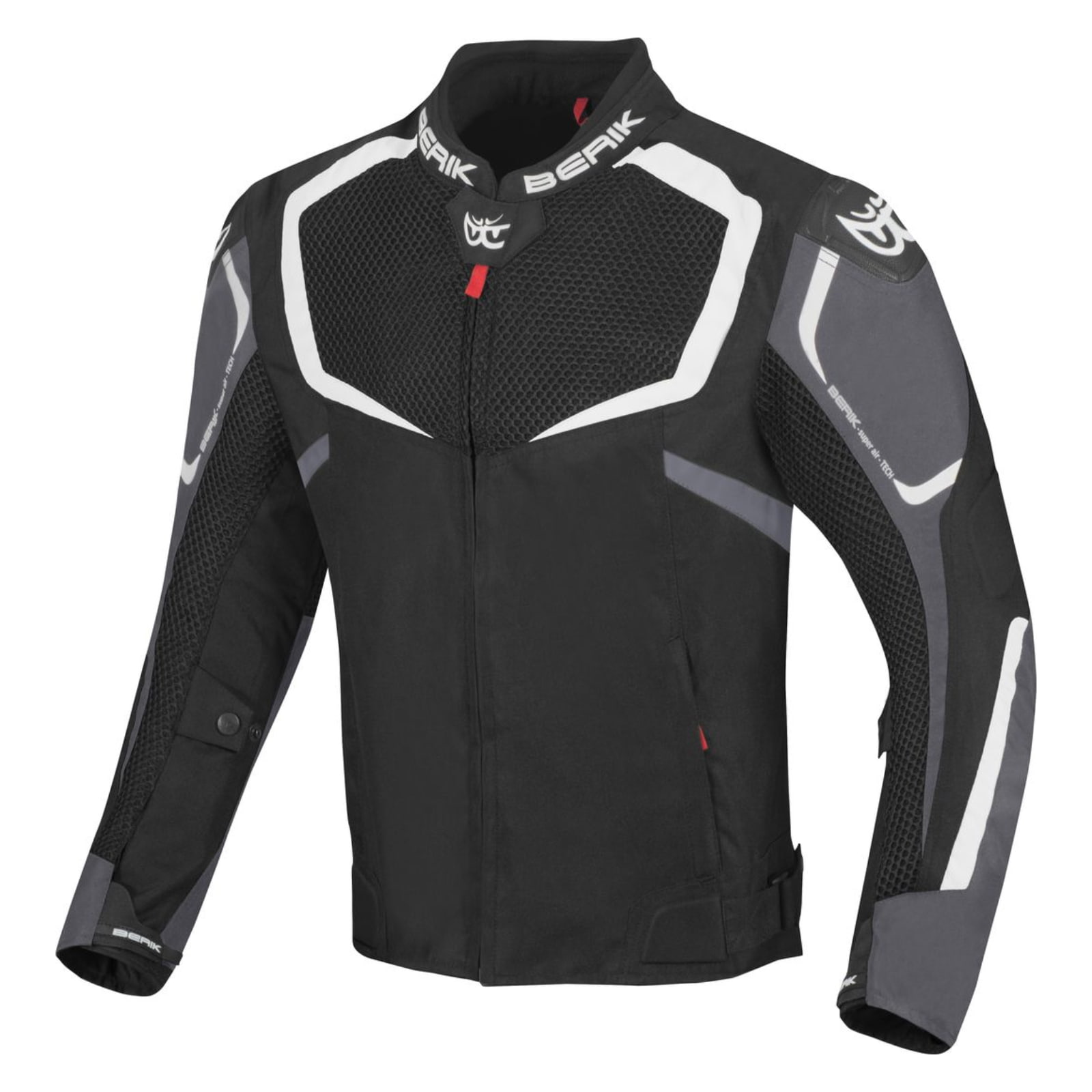 BERIK ベリック メッシュ ナイロンジャケット  56サイズ 2XL相当 BERIK ベリック メッシュ CEプロテクター ナイロンジャケット　NJ-203305-BK BLACK⁄SAND 春夏 バイクウェア ツーリング  バイク用品 SALE | MOTO GP CLUB