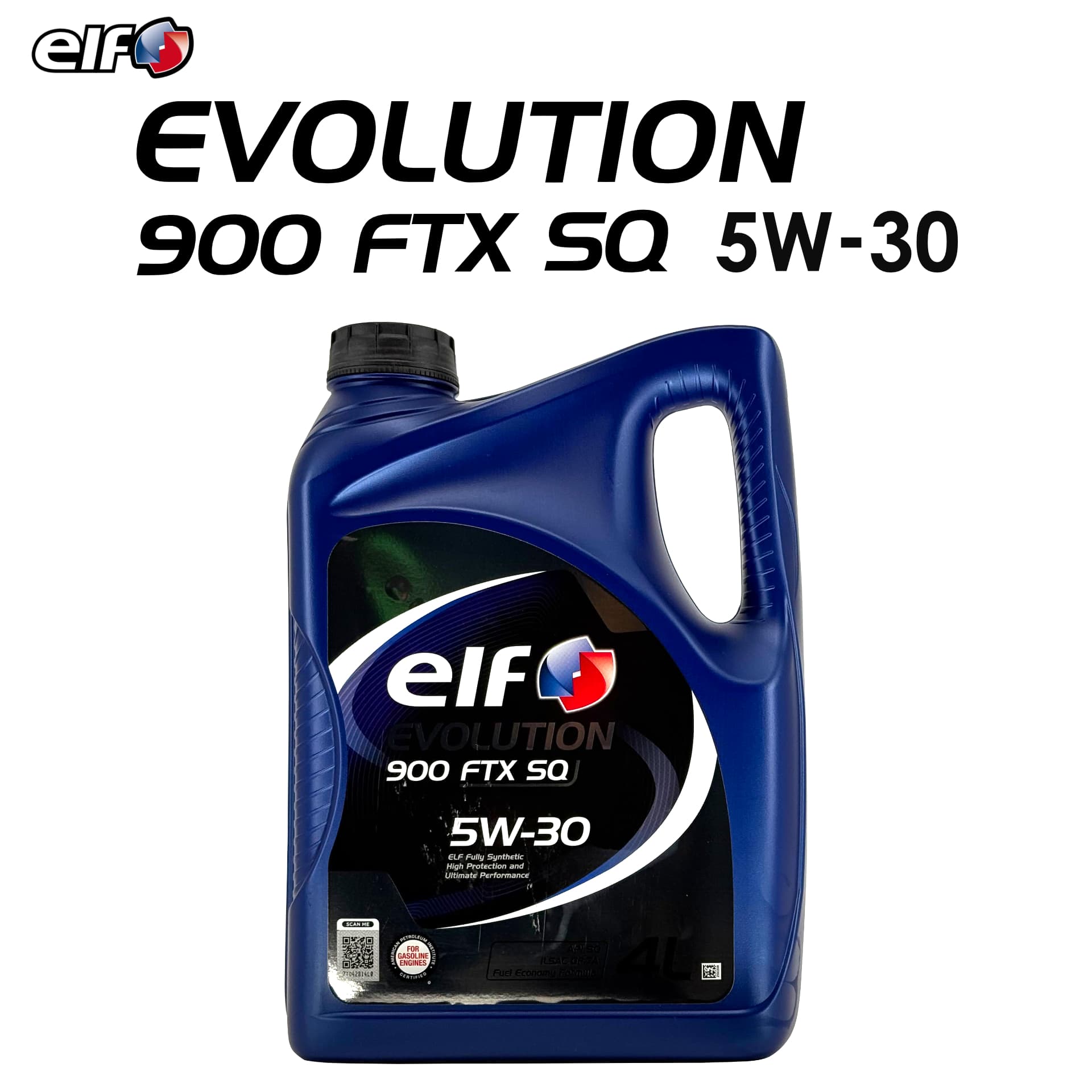 【3本セット】 elf EVOLUTION 900 FTX SQ (エルフ エボリューション 900 FTX SQ) 5W-30 4L エンジンオイル モーターオイル [並行輸入品] オイル交換｜tirewheel 店