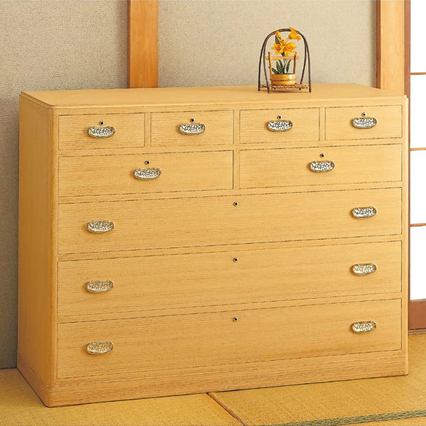 総桐箪笥 桐たんす 着物 総桐 整理タンス FK-3 宇造り仕上げ 開梱設置無料|戸田家具