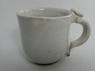 御本手 マグカップ 文部大臣奨励賞受賞作家 荒川明作　木箱付き こだわりのギフト 還暦祝い などの贈り物に最適 無料ラッピング　 ima-5