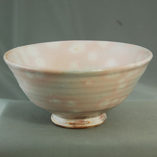 御本手 抹茶茶碗 　文部大臣奨励賞受賞作家 荒川明作　木箱付き こだわりのギフト 還暦祝い などの贈り物に最適 無料ラッピング　 ach-44