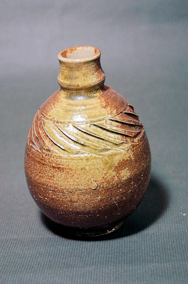 楽天市場】備前焼 焼締め 徳利 とっくり 約270ml 作家：今野春雄