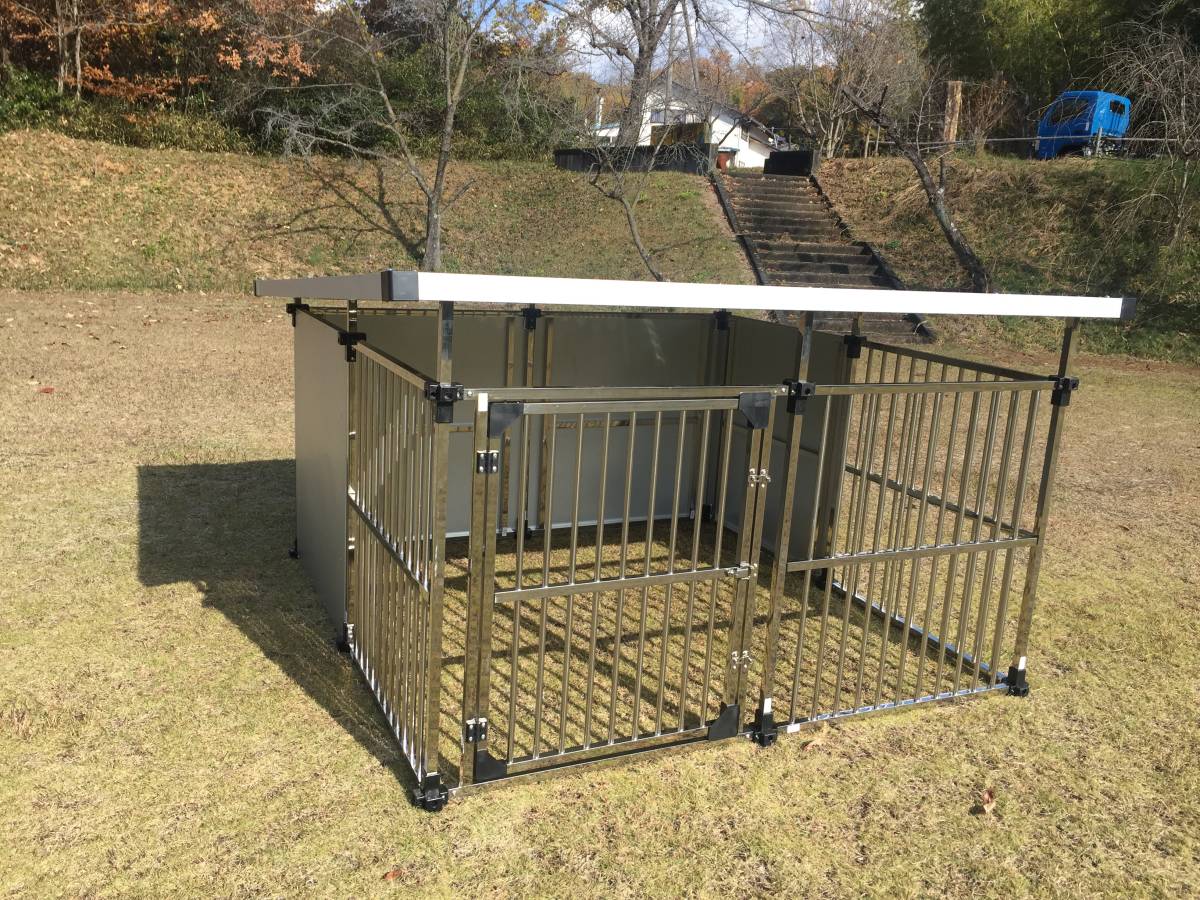 40％OFFの激安セール ホームセンターエースドッグハウス ステンレス製 