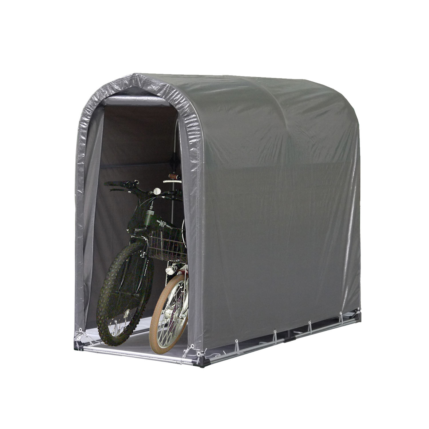 南栄工業 サイクルハウス (パイプ倉庫) 2台用GU