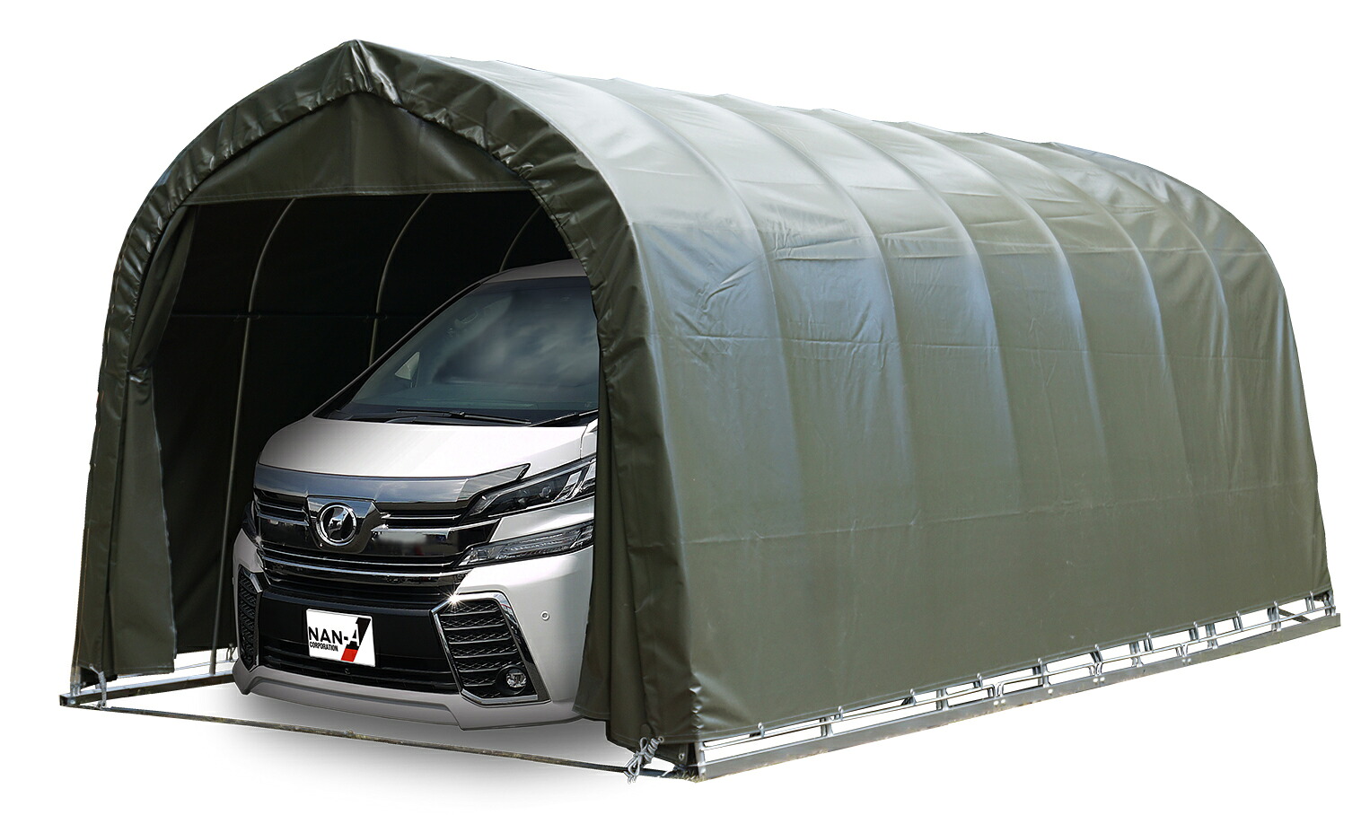 パイプ車庫 埋め込み式　ワンボックスタイプ用　3256B　OD（南榮工業）｜ネットショップ土岐店 136,290円