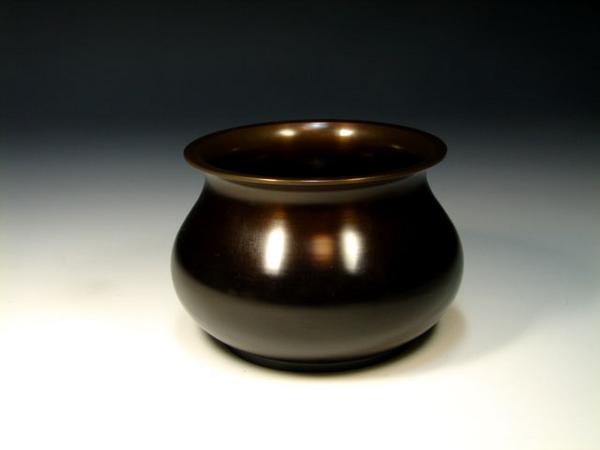楽天市場】【茶道具/茶器 建水】 唐銅（唐金） 伝来形 不審庵