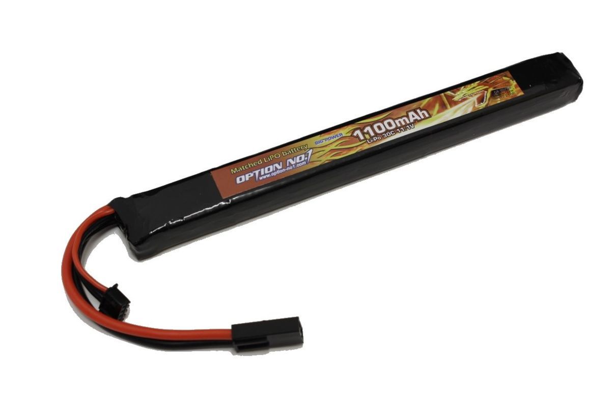 オプションNO1 BIG POWER LIPO 1100mAh 11.1V GB-0025M 新品同様