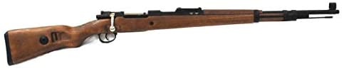 あす楽対応/DOUBLE BELL(ダブルベル) Kar98k ライブカート式エアコッキング エアガン 専用カート5発付き リアルウッド木製ストック版 No.101A