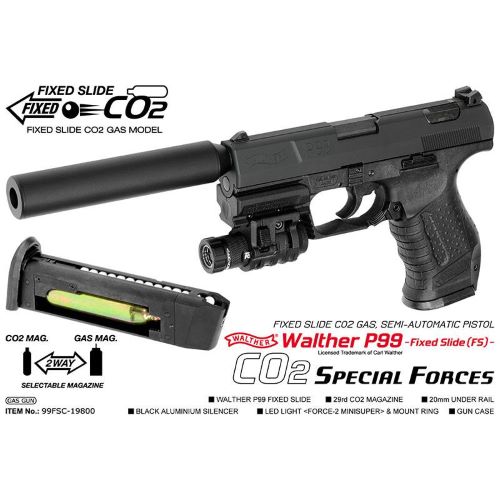 楽天市場】マルゼン ワルサーP99 FS スペシャルフォース CO2