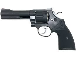 あす楽対応/あす楽対応/マルシン S&W M29クラシック 　5インチ ブラックHW（BKHW） ガスリボルバー　 プラグリップ仕様＜パックマイヤータイプ＞