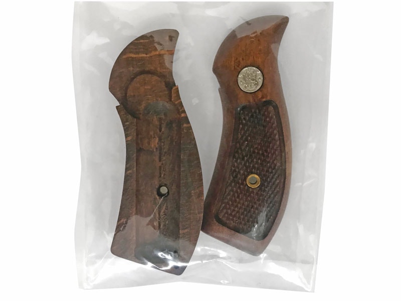 楽天市場】マルシン M29/M629用ハーフチェッカー木製グリップ