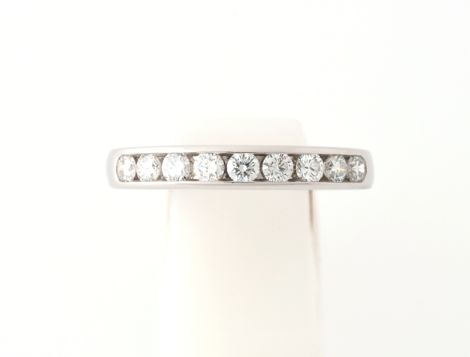 TIFFANY & Co. ティファニー ダイヤモンド ウェディング バンドリング Pt950 ＃6 【中古】値下げ