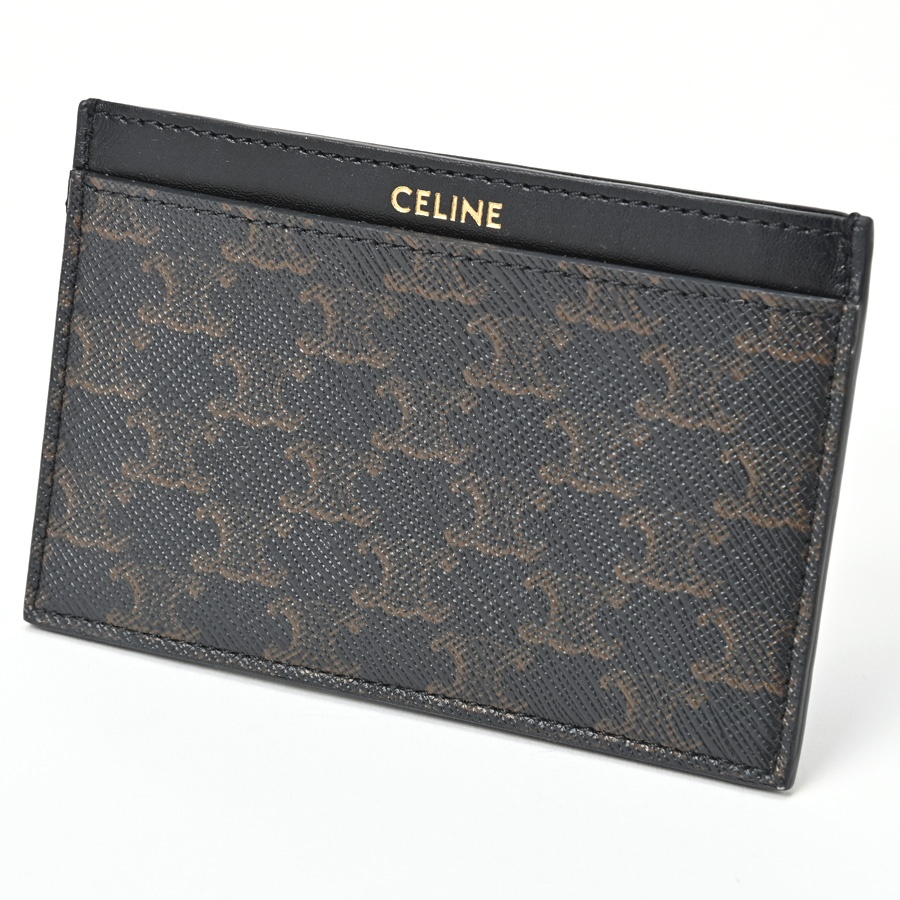 楽天市場】CELINE セリーヌ/トリオンフラップ付きカードホルダー