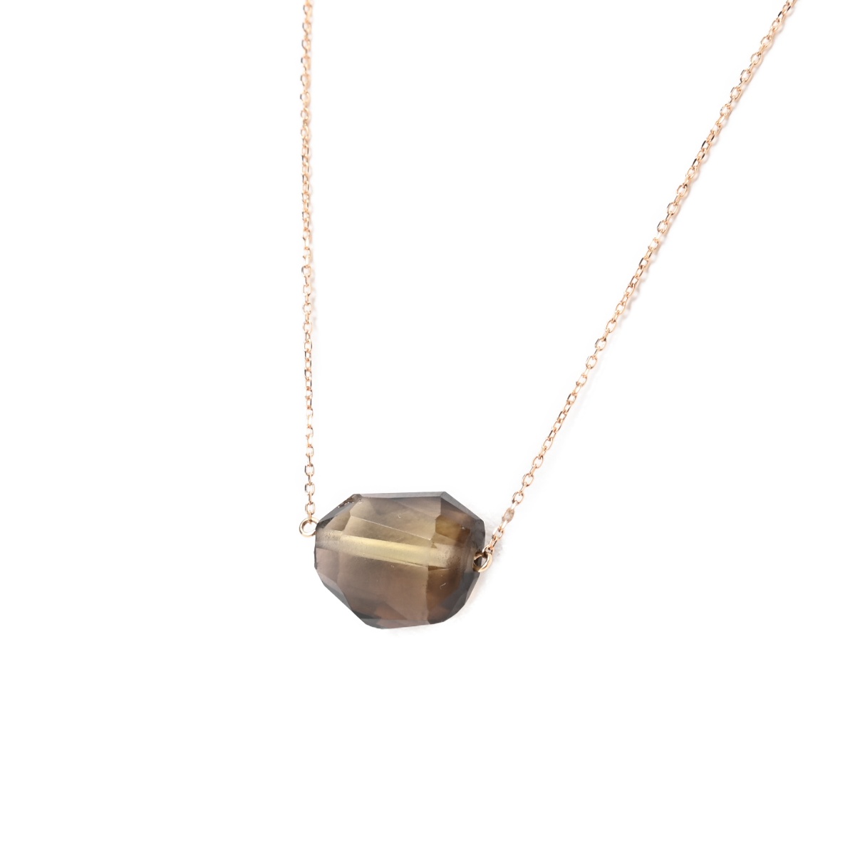 SJX♡K18 ネックレス SJX ネックレス ダイヤ ダイヤモンド 0.02ct ホースシュー K18YG