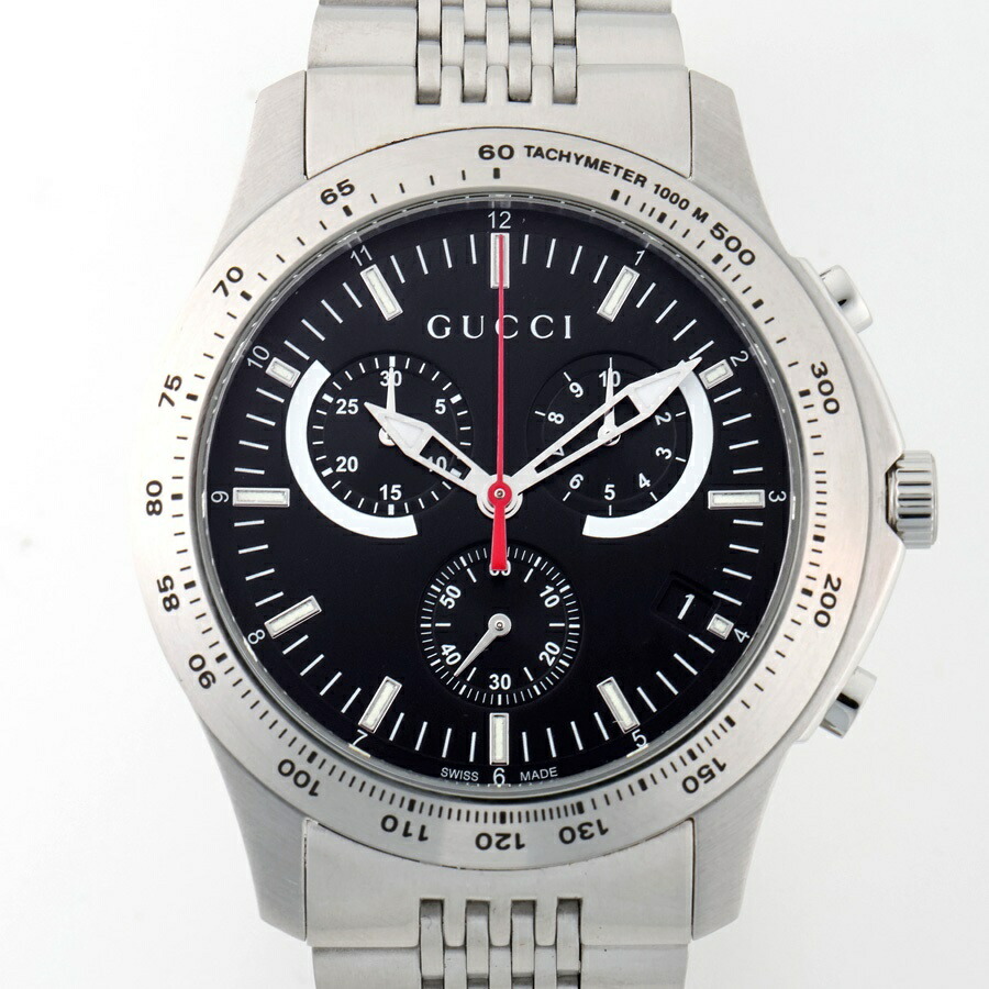 楽天市場】【中古】 グッチ G-タイムレス クロノグラフ メンズ