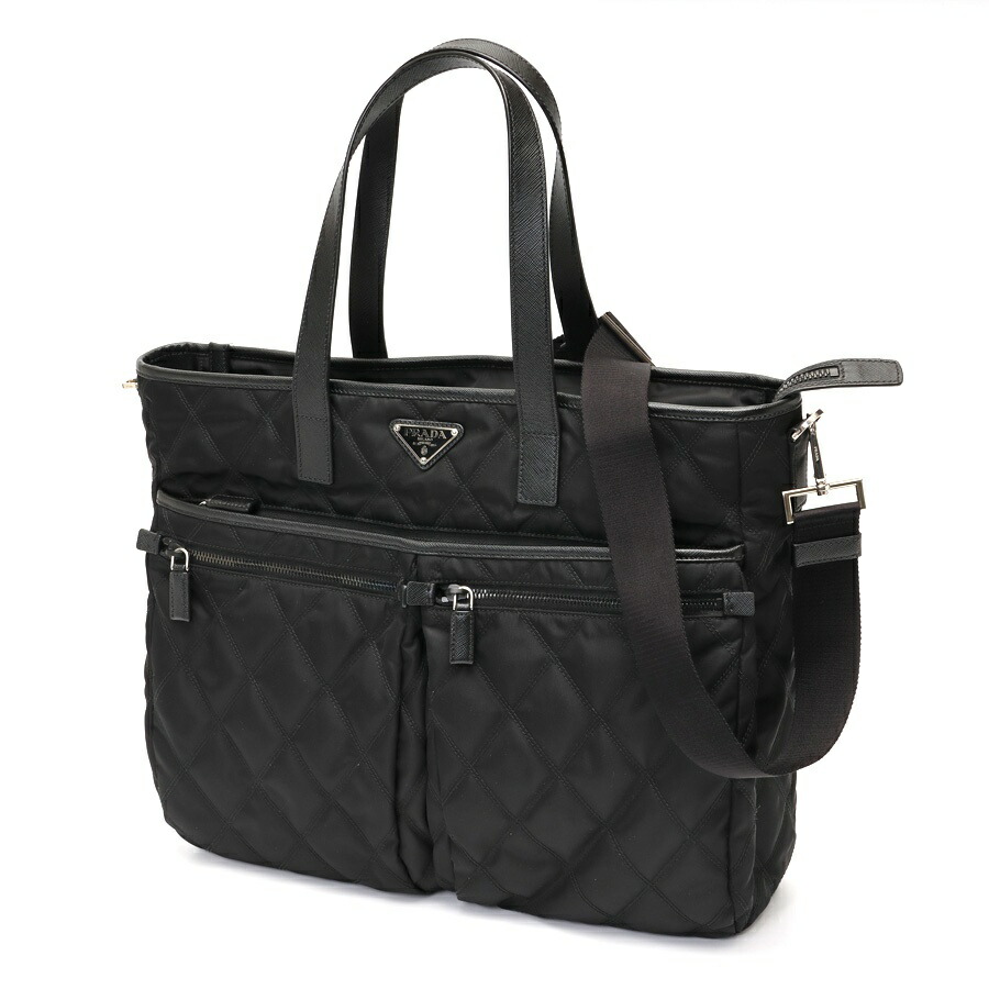 楽天市場】PRADA プラダ キルティング トートバッグ 2WAY