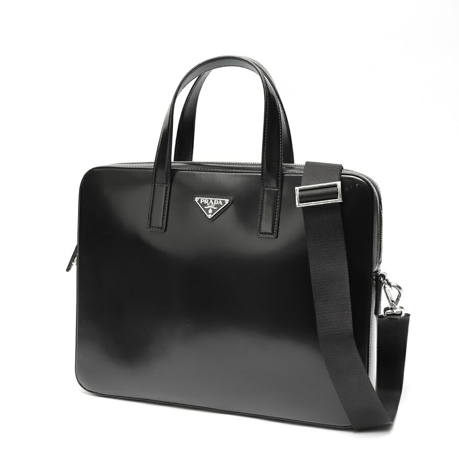 楽天市場】【中古】PRADA （プラダ） 2WAY ﾌﾞﾘｰﾌｹｰｽ バッグ