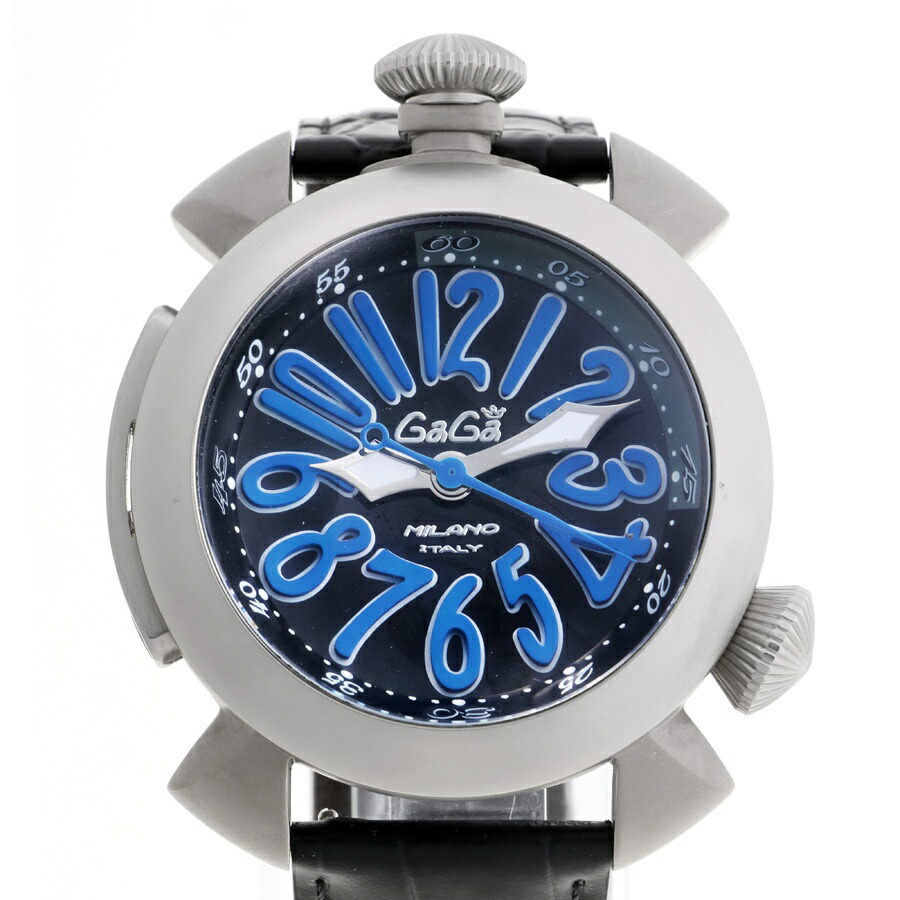楽天市場】【中古】ガガミラノ マヌアーレ48mm 腕時計 手巻き
