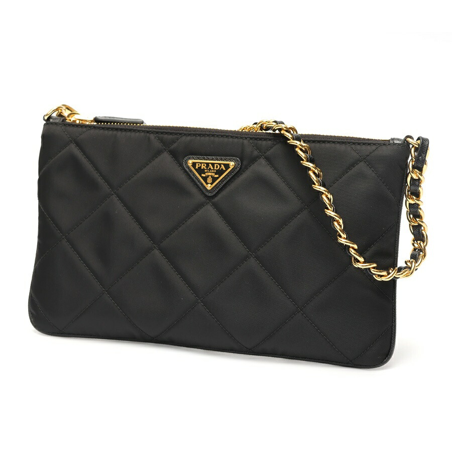楽天市場】【未使用品】【バッグ】PRADA プラダ キルティング