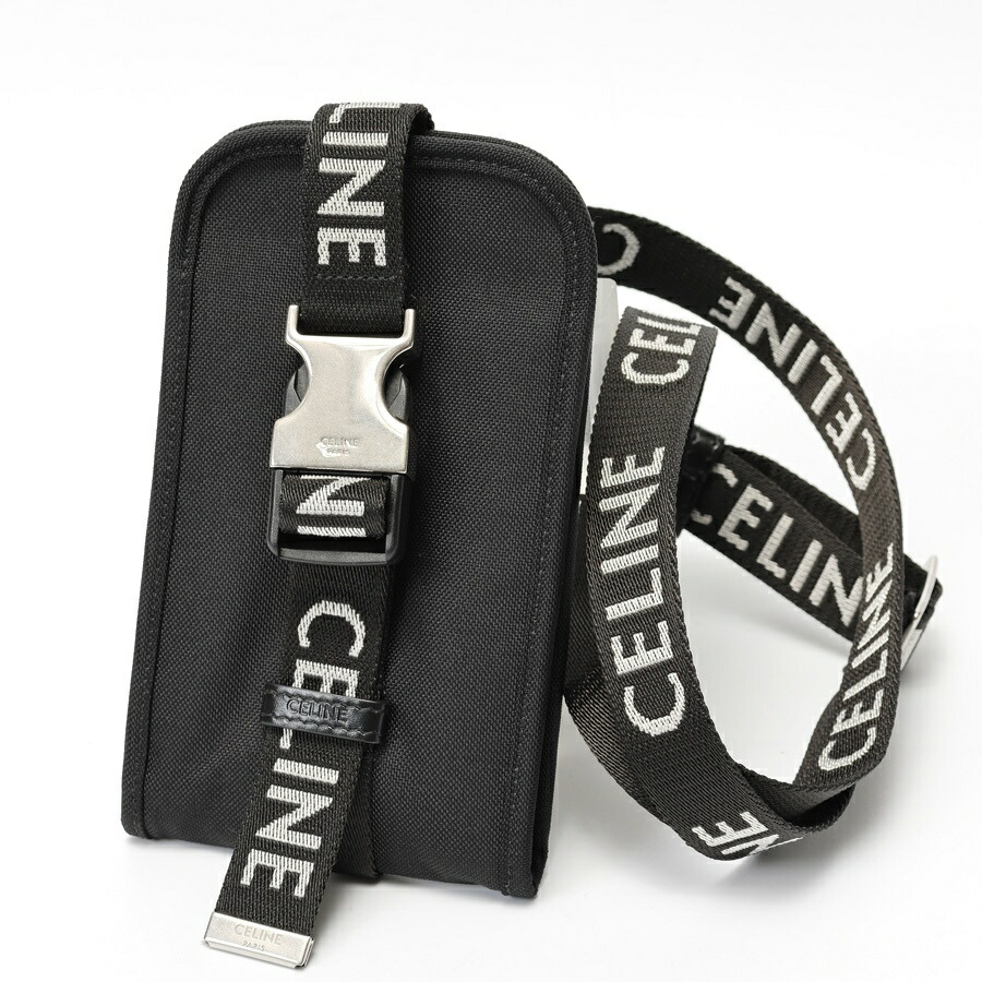 CELINE モバイルポーチ フォンホルダー トリオンフキャンバス タン CELINE （新品・未使用品）セリーヌ フォンホルダー モバイル