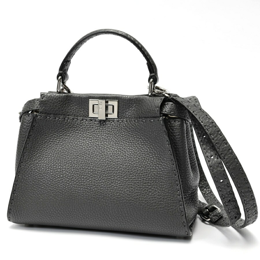 楽天市場】FENDI ピーカブー アイシーユー ミディアム