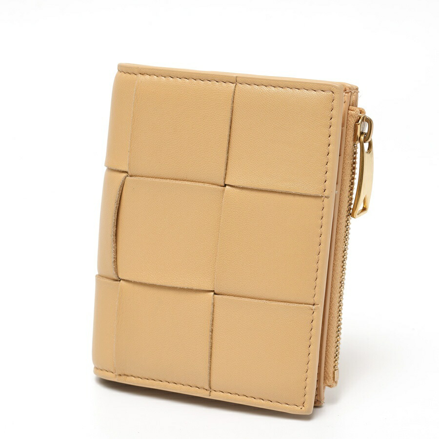 楽天市場】【美品】ボッテガヴェネタ カセット 二つ折り 財布 749455