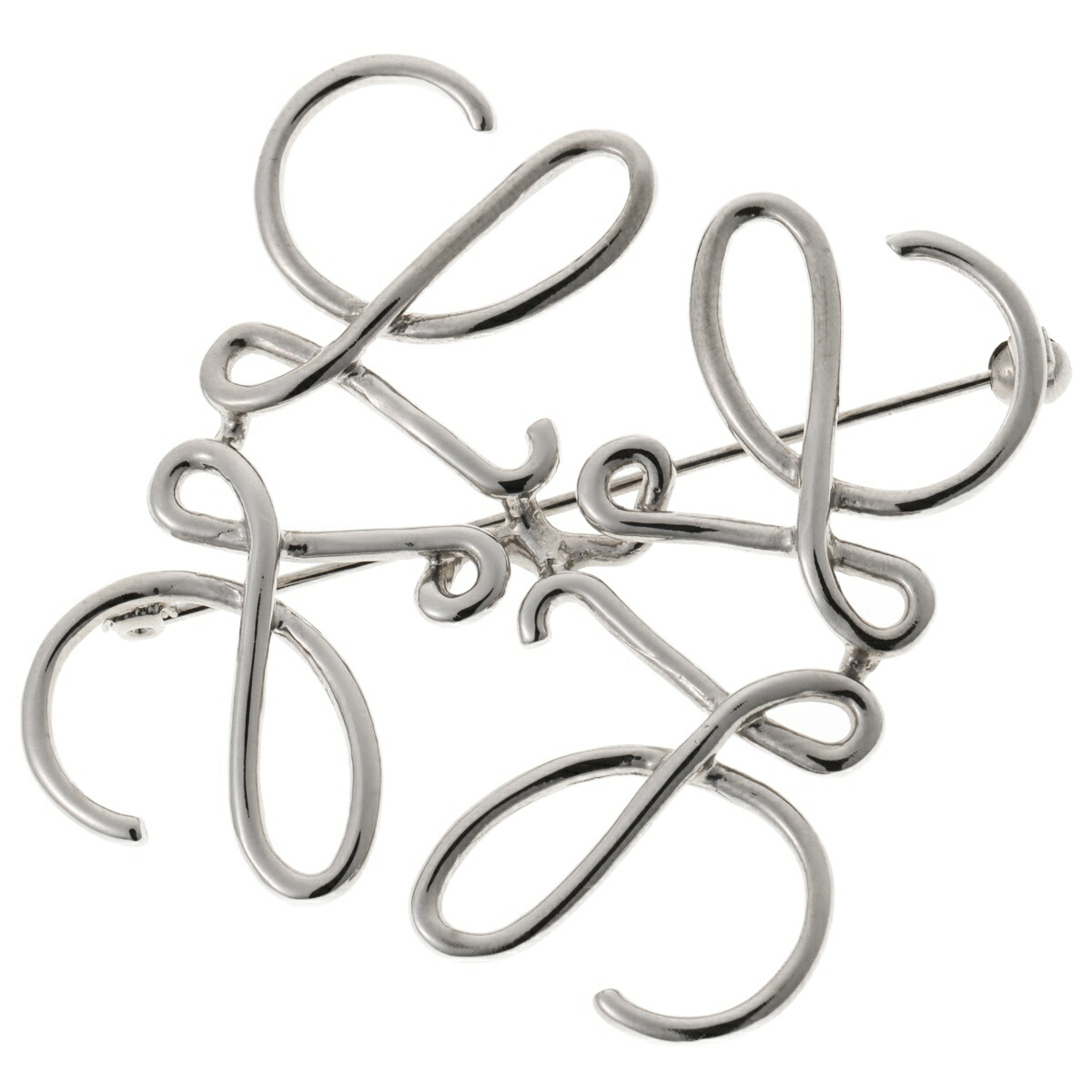 楽天市場】【中古】 LOEWE ロエベ ブローチ アナグラム ブローチ