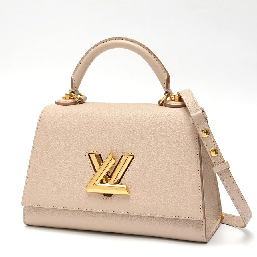 【中古】 ルイヴィトン / LOUIS VUITTON 捩じれ 一手持ち部分 PM M57214 トリヨン なめし革 グレージュ 新入荷 ショルダーバッグ・メッセンジャーバッグ-バッグ・小物・ブランド雑貨-レディースバッグ