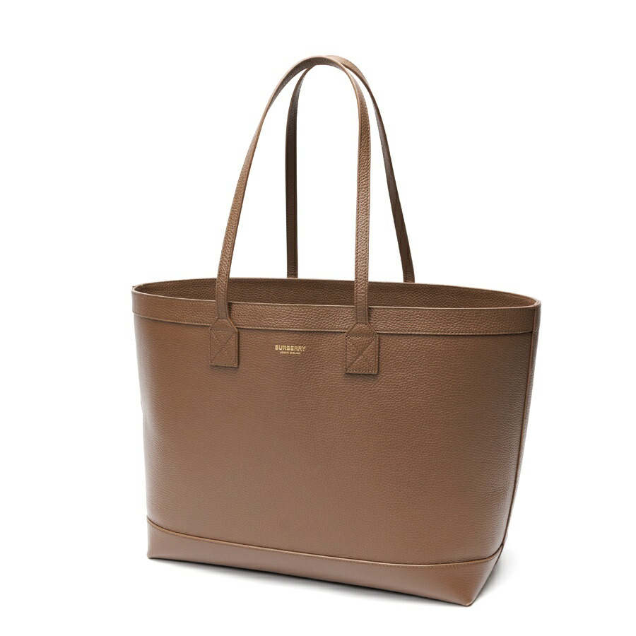 【中古】 バーバリー / BURBERRY トートバッグ 8084598 なめし革 赤銅色系 新入荷