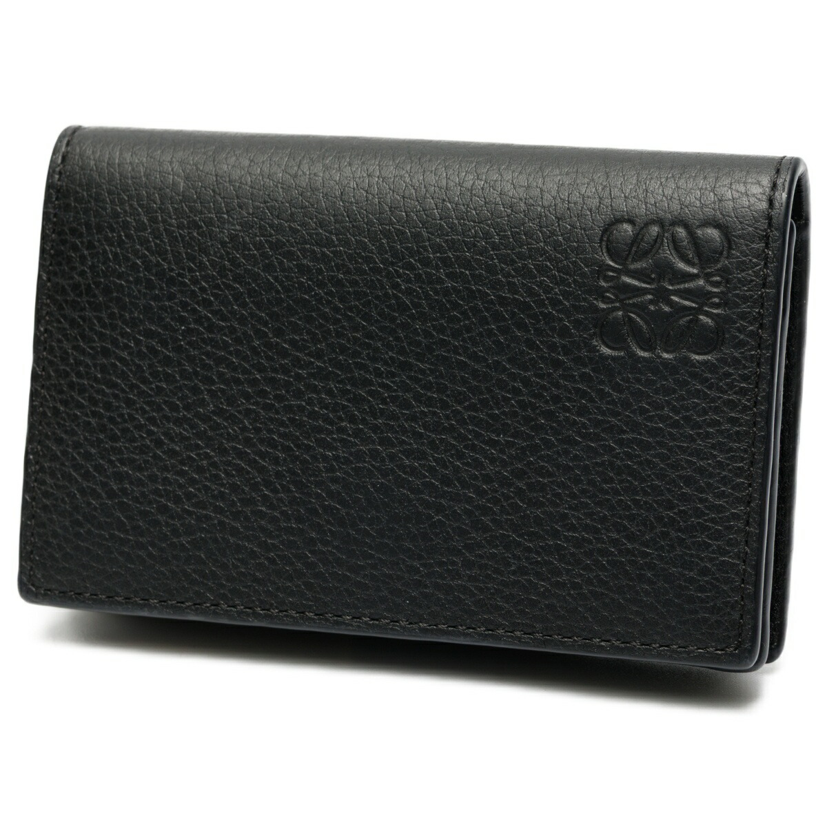 【中古】ロエベ/LOEWE 商行為 歌留多保持者 / 歌留多容れもの C660M97X04 ソフトグレインカーフ 黒いこと 新入荷
