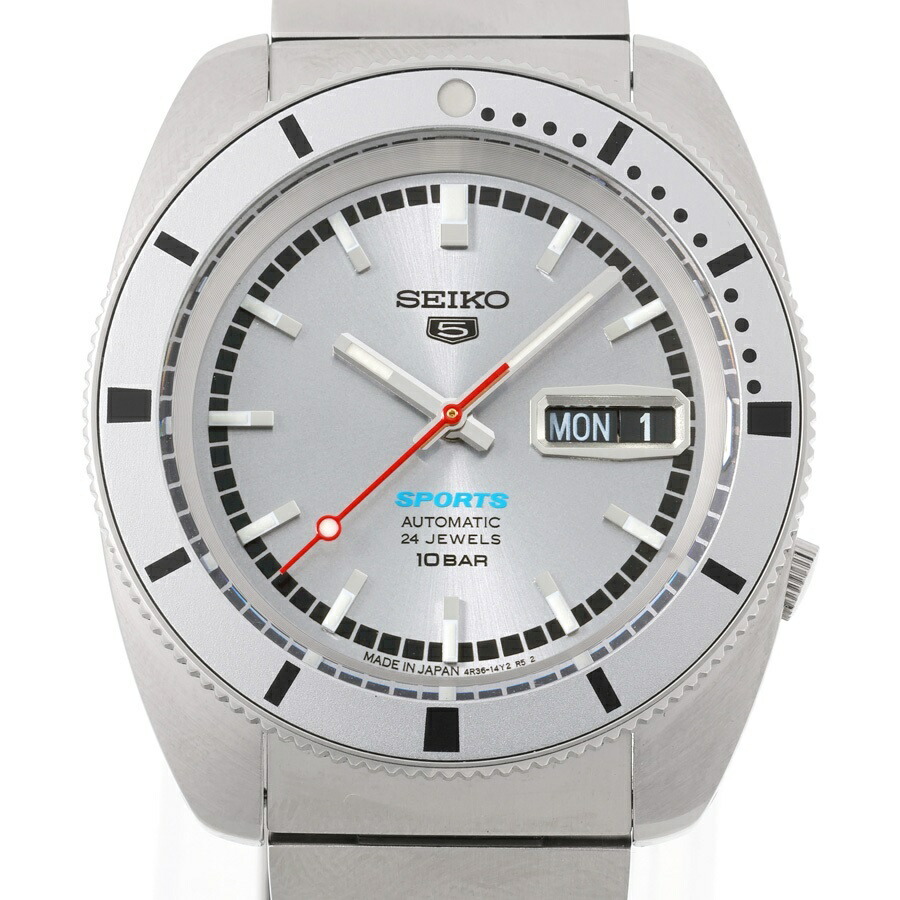 【中古】 セイコー / SEIKO 5運動競技 SBSA269 / 4R36-16C0 しろがね色 自動小銃一巻き 新入荷