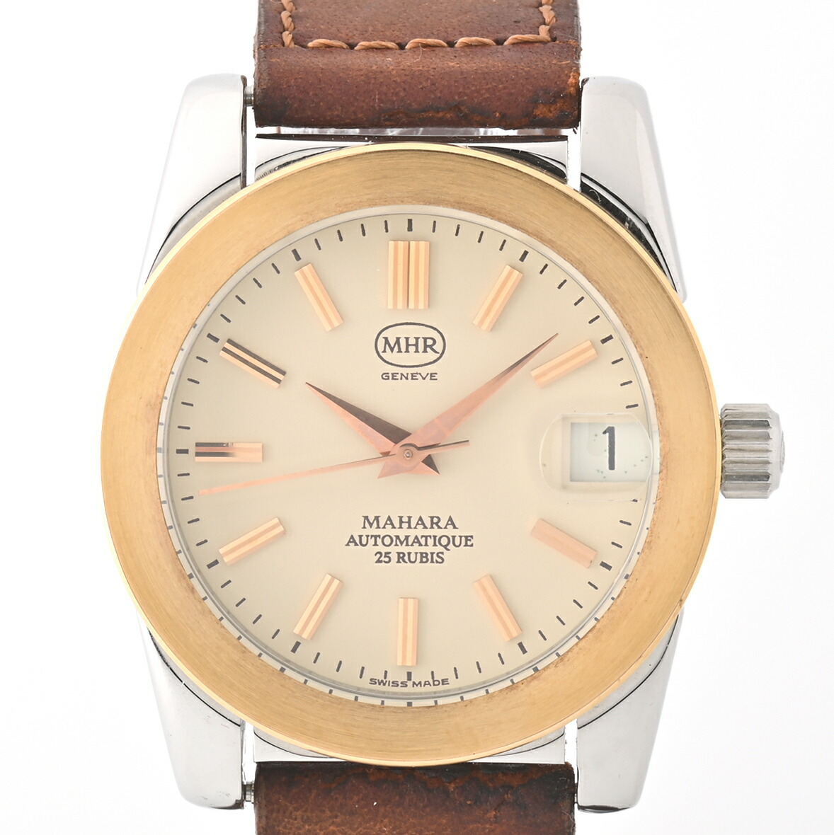 MHR MAHARA/マハラ S.79 sparviero メンズ Watch MHR Mahara Geneve S.79 Sparviero Case IN Steel Black